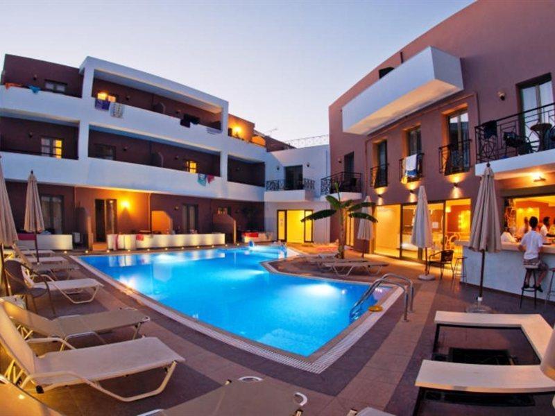 Hotel Stella-Katrin Platanias Esterno foto