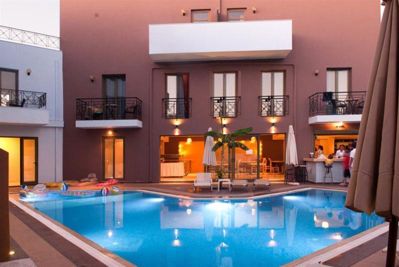 Hotel Stella-Katrin Platanias Esterno foto