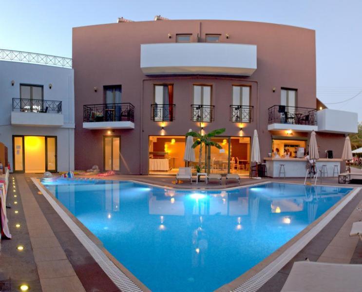 Hotel Stella-Katrin Platanias Esterno foto